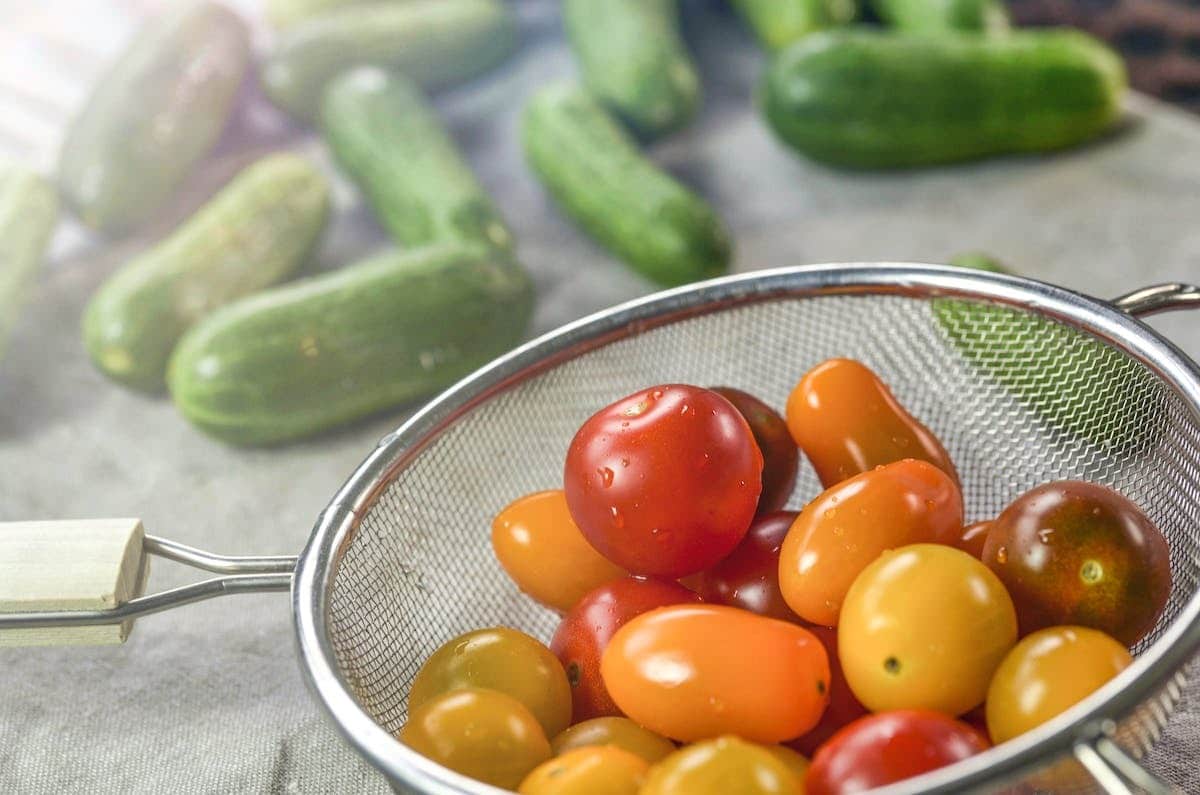 tomates fendues