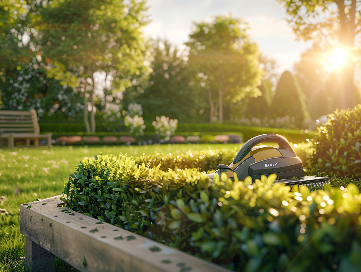 taille-haie jardin